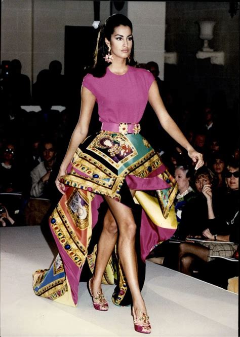 versace runway 90s|versace most famous designs.